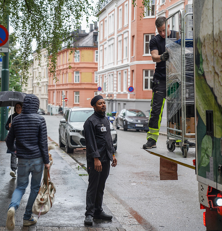 Servicegrossistene enkel handel
